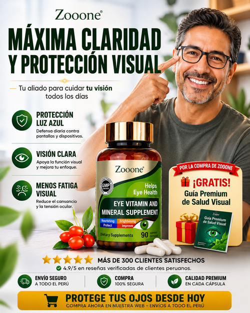 ZOONE 90 CÁPSULAS | VISIÓN